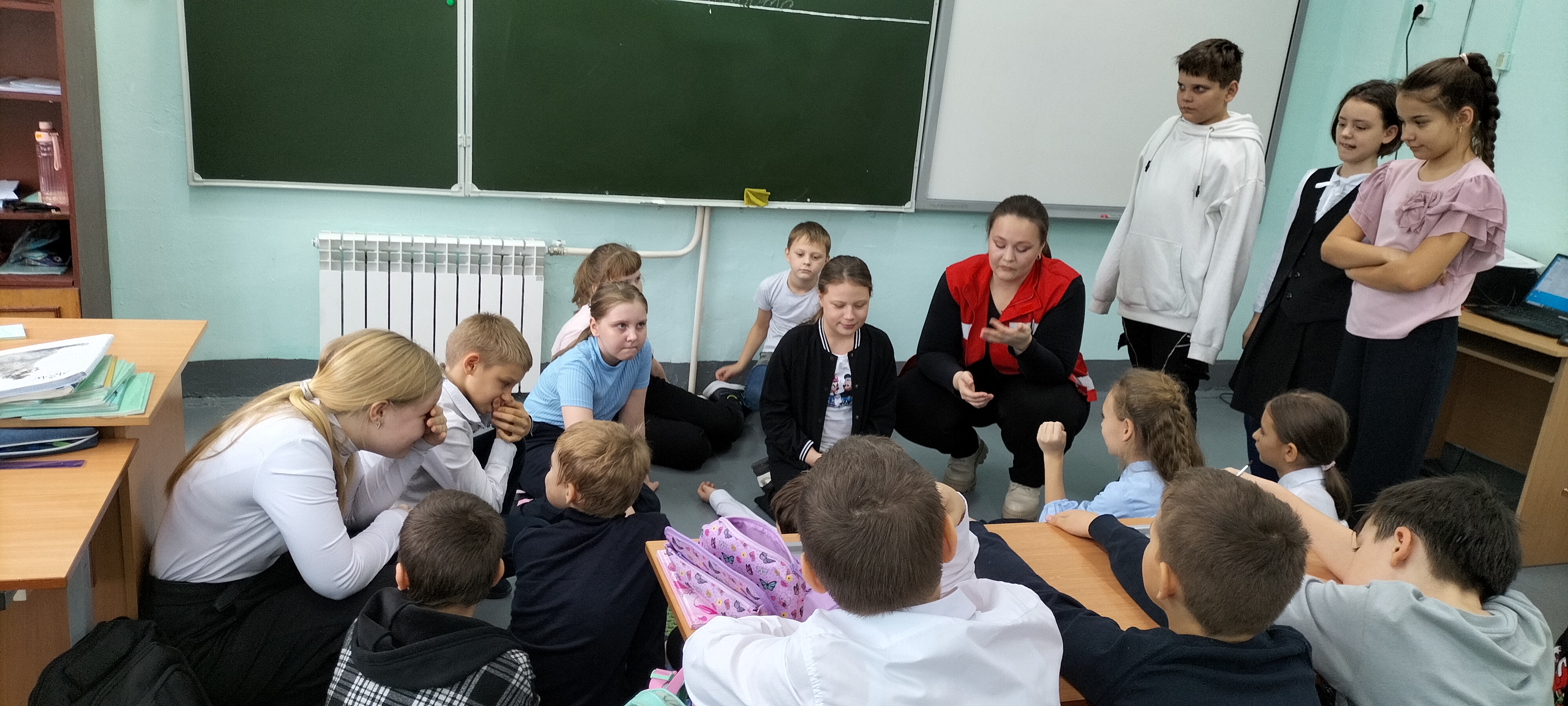 Мастер-классов по первой помощи для школьников младших классов.