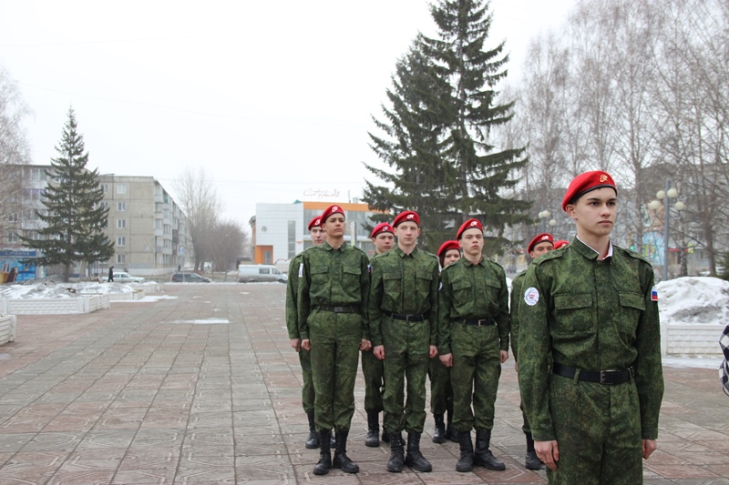 Военно-патриотической игры &amp;quot;Снежный барс&amp;quot;..