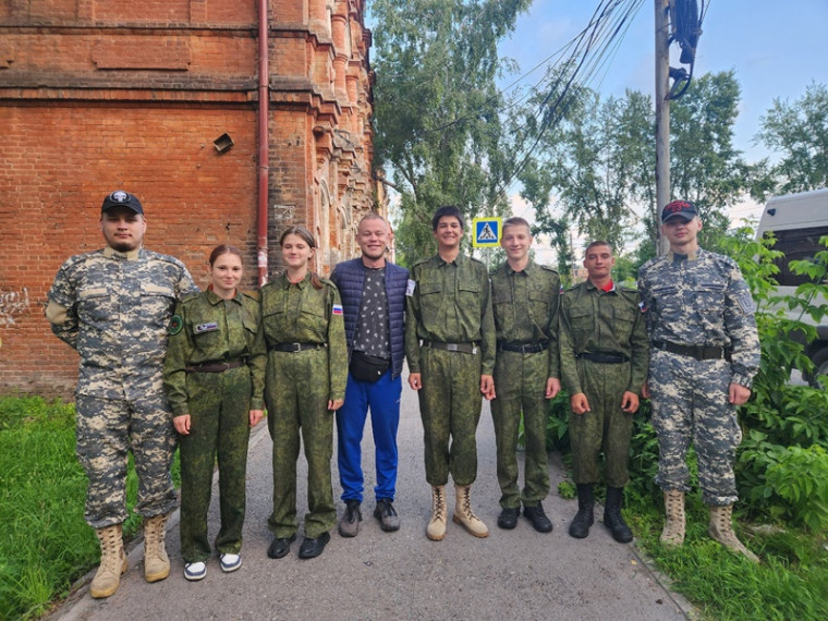 Финальный этап проекта "Партизанская тропа"..