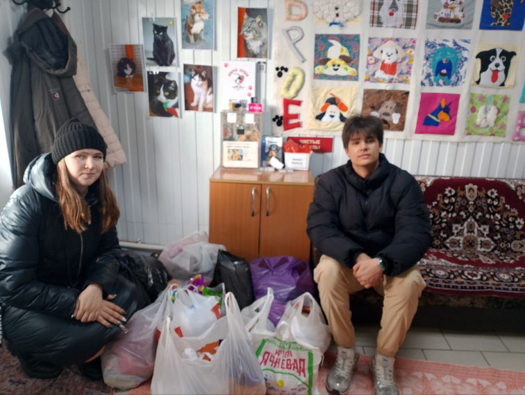 Акция в помощь приюту "Доброе сердце"..